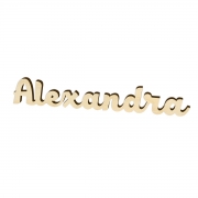  Decor nume Alexandra debitat laser